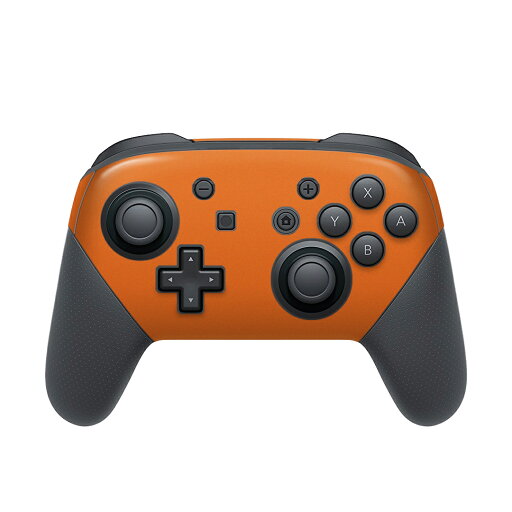 Nintendo Switch 用 PROコントローラ 専用 ニンテンドー スイッチ プロコン 専用 デザインスキンシール 全面セット カバー ケース 保護 フィルム ステッカー デコ アクセサリー 009001 シンプル 無地 オレンジ Nintendo Switch 用 PROコントローラ 専用 ニンテンドー スイッチ プロコン 専用 デザインスキンシール 全面セット カバー ケース 保護 フィルム ステッカー デコ アクセサリー 009001 シンプル 無地 オレンジ