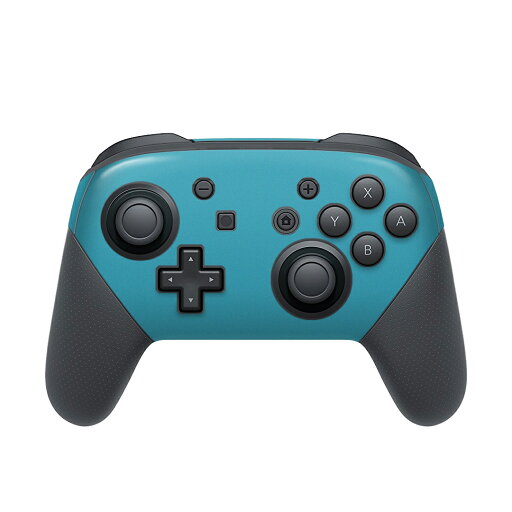 Nintendo Switch 用 PROコントローラ 専用 ニンテンドー スイッチ プロコン 専用 デザインスキンシール 全面セット カバー ケース 保護 フィルム ステッカー デコ アクセサリー 009007 シンプル 無地 青 Nintendo Switch 用 PROコントローラ 専用 ニンテンドー スイッチ プロコン 専用 デザインスキンシール 全面セット カバー ケース 保護 フィルム ステッカー デコ アクセサリー 009007 シンプル 無地 青