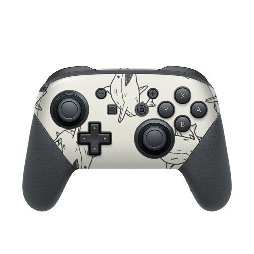 Nintendo Switch 用 PROコントローラ 専用 ニンテンドー スイッチ プロコン 専用 デザインスキンシール 全面セット カバー ケース 保護 フィルム ステッカー デコ アクセサリー 010515 サメ 海 生き物 Nintendo Switch 用 PROコントローラ 専用 ニンテンドー スイッチ プロコン 専用 デザインスキンシール 全面セット カバー ケース 保護 フィルム ステッカー デコ アクセサリー 010515 サメ 海 生き物