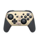 Nintendo Switch 用 PROコントローラ 専用 ニンテンドー スイッチ プロコン 専用 デザインスキンシール 全面セット カバー ケース 保護 フィルム ステッカー デコ アクセサリー 012210 うさぎ リボン かわいい