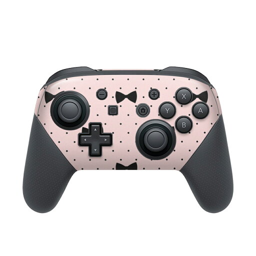 Nintendo Switch 用 PROコントローラ 専用 ニンテンドー スイッチ プロコン 専用 デザインスキンシール 全面セット カバー ケース 保護 フィルム ステッカー デコ アクセサリー 012525 ピンク ドット リボン Nintendo Switch 用 PROコントローラ 専用 ニンテンドー スイッチ プロコン 専用 デザインスキンシール 全面セット カバー ケース 保護 フィルム ステッカー デコ アクセサリー 012525 ピンク ドット リボン