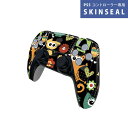 PS5用 ワイヤレスコントローラー 専用 スキンシール おしゃれなスキンシール 貼るだけでかんたんドレスアップ 気軽に着せ替えが楽しめるデザインステッカー