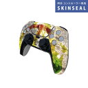 PS5用 ワイヤレスコントローラー 専用 スキンシール おしゃれなスキンシール 貼るだけでかんたんドレスアップ 気軽に着せ替えが楽しめるデザインステッカー