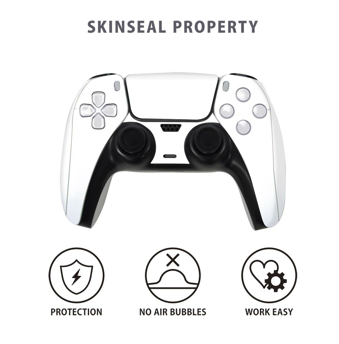 PS5用 ワイヤレスコントローラー 専用 スキンシール おしゃれなスキンシール 貼るだけでかんたんドレスアップ 気軽に着せ替えが楽しめるデザインステッカー