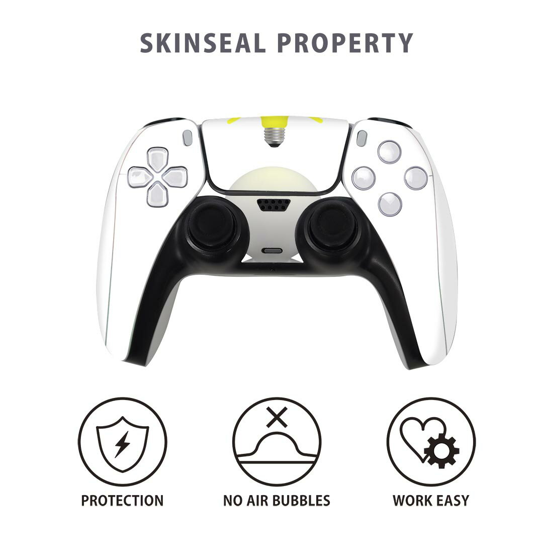 PS5用 ワイヤレスコントローラー 専用 スキンシール おしゃれなスキンシール 貼るだけでかんたんドレスアップ 気軽に着せ替えが楽しめるデザインステッカー