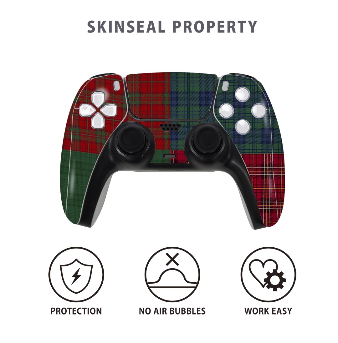 PS5用 ワイヤレスコントローラー 専用 スキンシール おしゃれなスキンシール 貼るだけでかんたんドレスアップ 気軽に着せ替えが楽しめるデザインステッカー