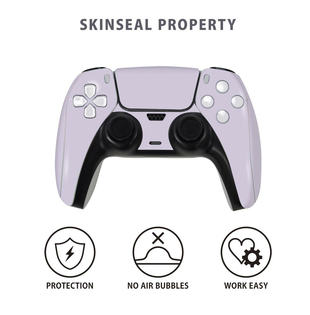 PS5用 ワイヤレスコントローラー 専用 スキンシール おしゃれなスキンシール 貼るだけでかんたんドレスアップ 気軽に着せ替えが楽しめるデザインステッカー 2