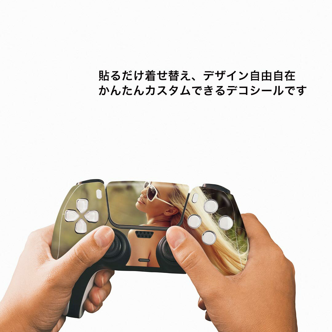 PlayVitalps5Edgeコントローラーに対応用滑り止め汗吸収グリップステッカー、ps5edgeコントローラーに対応するプロなテクスチャード加工のソフトPUハンドルグリップステッカー【翡翠のドラ…