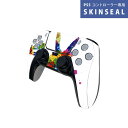 PS5用 ワイヤレスコントローラー 専用 スキンシール おしゃれなスキンシール 貼るだけでかんたんドレスアップ 気軽に着せ替えが楽しめるデザインステッカー