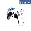 PS5用 ワイヤレスコントローラー 専用 スキンシール おしゃれなスキンシール 貼るだけでかんたんドレスアップ 気軽に着せ替えが楽しめるデザインステッカー
