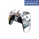 PS5用 ワイヤレスコントローラー 専用 スキンシール おしゃれなスキンシール 貼るだけでかんたんドレスアップ 気軽に着せ替えが楽しめるデザインステッカー