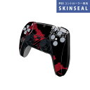 PS5用 ワイヤレスコントローラー 専用 スキンシール おしゃれなスキンシール 貼るだけでかんたんドレスアップ 気軽に着せ替えが楽しめるデザインステッカー(2)