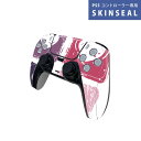 PS5用 ワイヤレスコントローラー 専用 スキンシール おしゃれなスキンシール 貼るだけでかんたんドレスアップ 気軽に着せ替えが楽しめるデザインステッカー