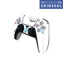 PS5用 ワイヤレスコントローラー 専用 スキンシール おしゃれなスキンシール 貼るだけでかんたんドレスアップ 気軽に着せ替えが楽しめるデザインステッカー