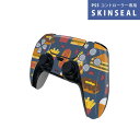 PS5用 ワイヤレスコントローラー 専用 スキンシール おしゃれなスキンシール 貼るだけでかんたんドレスアップ 気軽に着せ替えが楽しめるデザインステッカー
