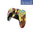 PS5用 ワイヤレスコントローラー 専用 スキンシール おしゃれなスキンシール 貼るだけでかんたんドレスアップ 気軽に着せ替えが楽しめるデザインステッカー