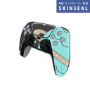 PS5用 ワイヤレスコントローラー 専用 スキンシール おしゃれなスキンシール 貼るだけでかんたんドレスアップ 気軽に着せ替えが楽しめるデザインステッカー