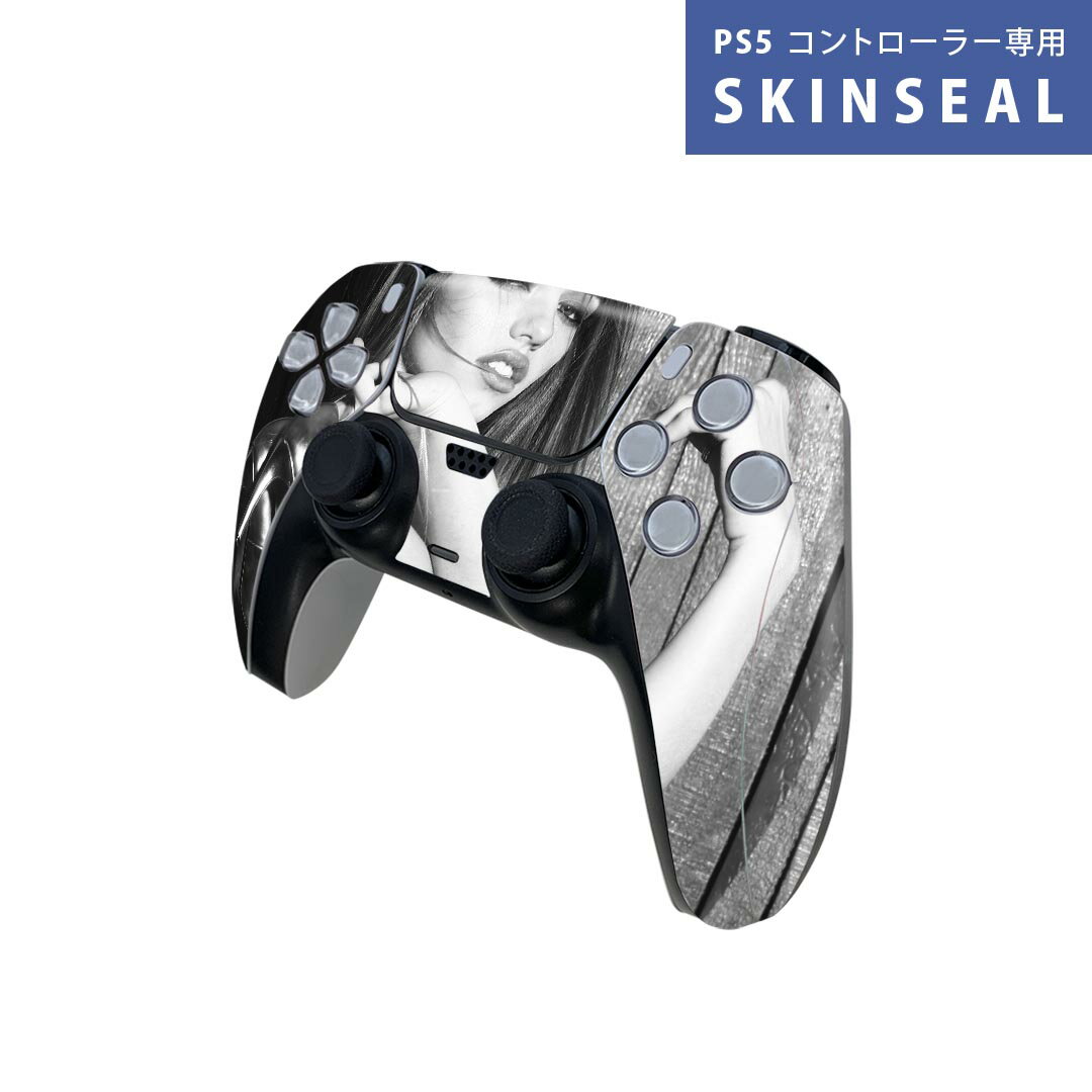 PS5用 ワイヤレスコントローラー 専用 スキンシール おしゃれなスキンシール 貼るだけでかんたんドレスアップ 気軽に着せ替えが楽しめるデザインステッカー