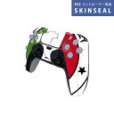 PS5用 ワイヤレスコントローラー 専用 スキンシール おしゃれなスキンシール 貼るだけでかんたんドレスアップ 気軽に着せ替えが楽しめるデザインステッカー