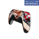 PS5用 ワイヤレスコントローラー 専用 スキンシール おしゃれなスキンシール 貼るだけでかんたんドレスアップ 気軽に着せ替えが楽しめるデザインステッカー