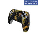 PS5用 ワイヤレスコントローラー 専用 スキンシール おしゃれなスキンシール 貼るだけでかんたんドレスアップ 気軽に着せ替えが楽しめるデザインステッカー