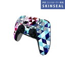 PS5用 ワイヤレスコントローラー 専用 スキンシール おしゃれなスキンシール 貼るだけでかんたんドレスアップ 気軽に着せ替えが楽しめるデザインステッカー