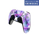 PS5用 ワイヤレスコントローラー 専用 スキンシール おしゃれなスキンシール 貼るだけでかんたんドレスアップ 気軽に着せ替えが楽しめるデザインステッカー