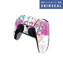 PS5用 ワイヤレスコントローラー 専用 スキンシール おしゃれなスキンシール 貼るだけでかんたんドレスアップ 気軽に着せ替えが楽しめるデザインステッカー