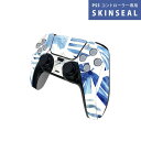 PS5用 ワイヤレスコントローラー 専用 スキンシール おしゃれなスキンシール 貼るだけでかんたんドレスアップ 気軽に着せ替えが楽しめるデザインステッカー