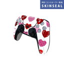 PS5用 ワイヤレスコントローラー 専用 スキンシール おしゃれなスキンシール 貼るだけでかんたんドレスアップ 気軽に着せ替えが楽しめるデザインステッカー