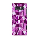 SC-01K Galaxy Note8 ギャラクシー ノートエイト sc01k docomo ドコモ スマホ カバー ケース スマホケース スマホカバー PC ハードケース 氷 紫 その他 000466(2)