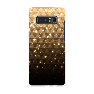 SC-01K Galaxy Note8 ギャラクシー ノートエイト sc01k docomo ドコモ スマホ カバー ケース スマホケース スマホカバー PC ハードケース ゴールド 金 キラキラ ラグジュアリー 005212