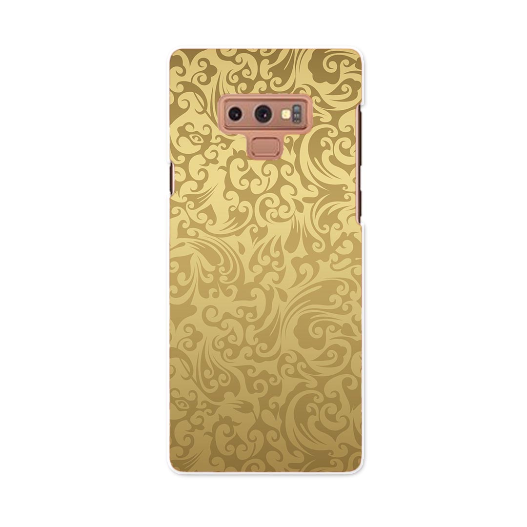 SC-01L Galaxy Note9 ギャラクシー ノートナイン docomo ドコモ sc01l スマホ カバー ケース スマホケース スマホカバー PC ハードケース 000776 ダマスク　模様