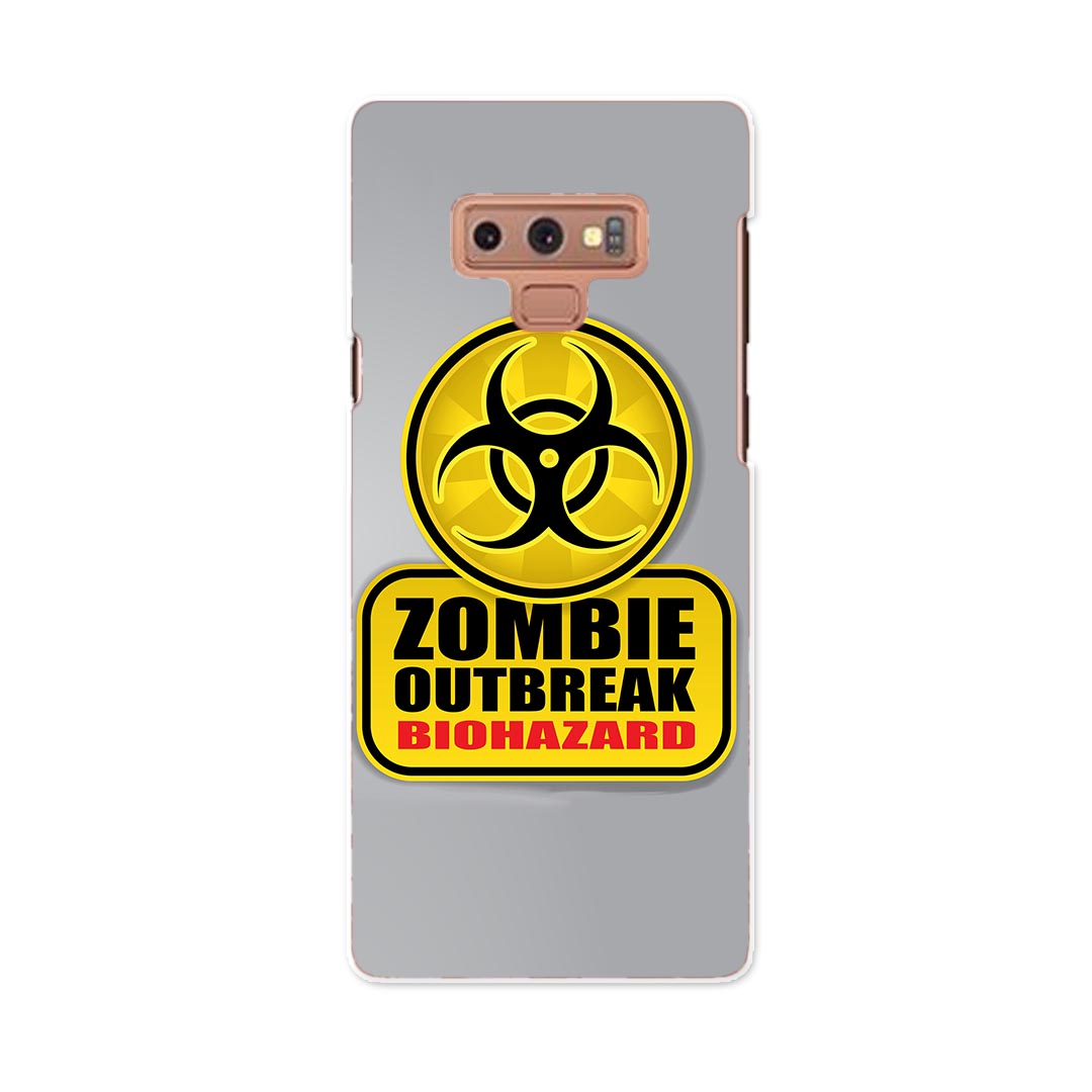 SC-01L Galaxy Note9 ギャラクシー ノートナイン docomo ドコモ sc01l スマホ カバー ケース スマホケース スマホカバー PC ハードケース 001180 標識 ゾンビ バイオハザード