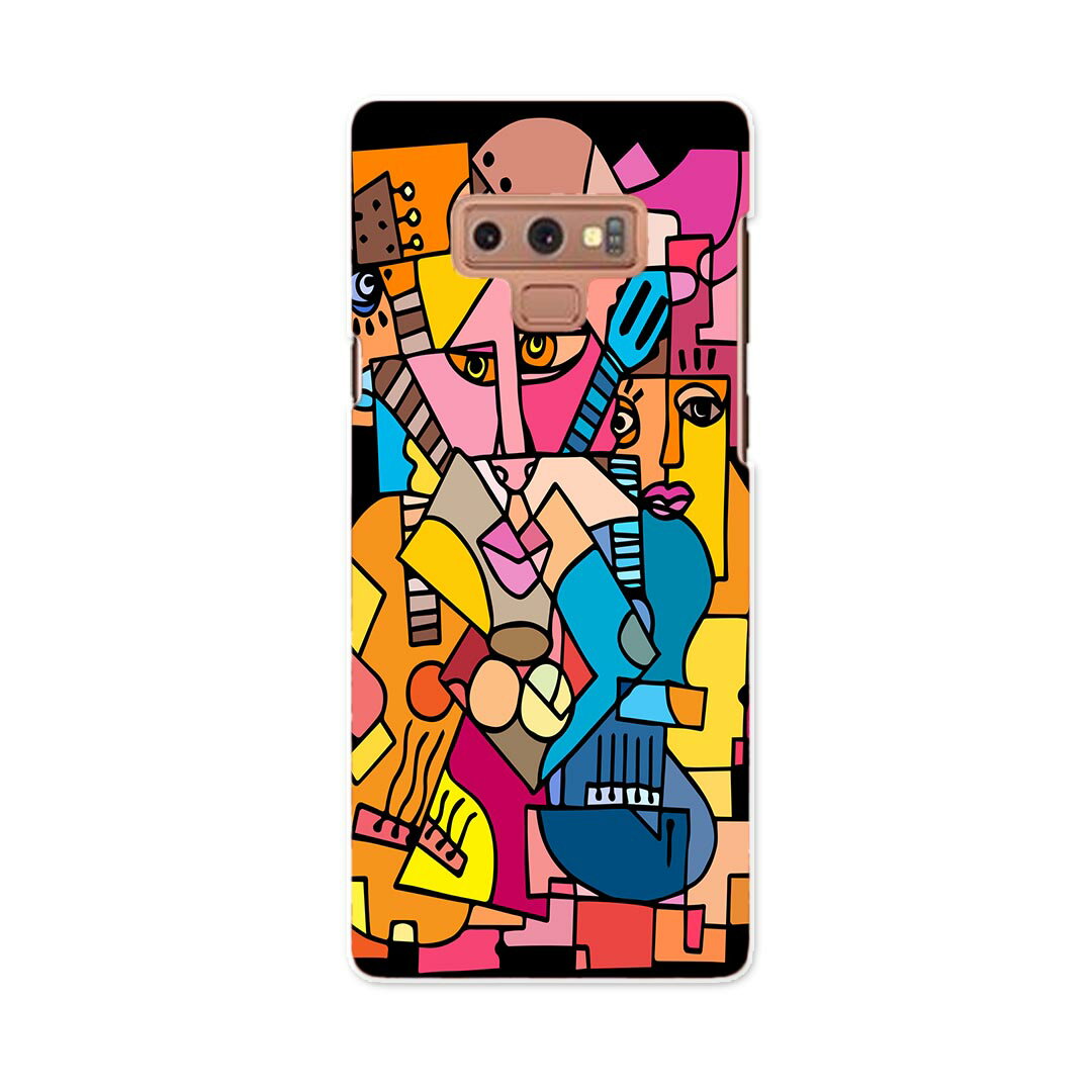 SC-01L Galaxy Note9 ギャラクシー ノートナイン docomo ドコモ sc01l スマホ カバー ケース スマホケース スマホカバー PC ハードケース 013274 絵　ユニーク　カラフル