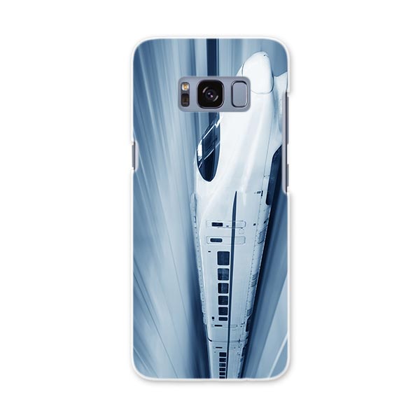 SC-02J Galaxy S8 ギャラクシー エス エイト sc02j docomo ドコモ スマホ カバー ケース スマホケース スマホカバー PC ハードケース 新幹線 ユニーク 000868