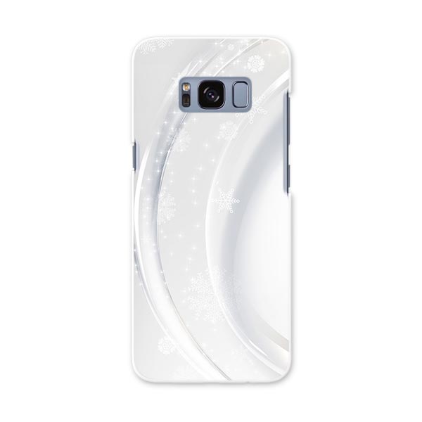 樂天商城 - SCV36 Galaxy S8 ギャラクシー エス エイト au エーユー スマホ カバー ハード pc ケース ハードケース シンプル　白 クール 002172