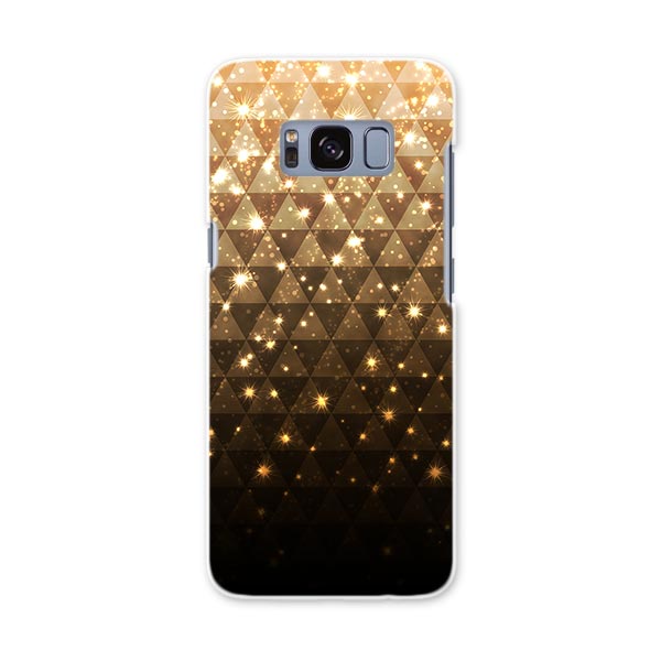 SC-02J Galaxy S8 ギャラクシー エス エイト sc02j docomo ドコモ スマホ カバー ケース スマホケース スマホカバー PC ハードケース ゴールド　金　キラキラ ラグジュアリー 005212
