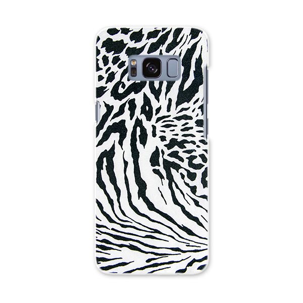 樂天商城 - SC-02J Galaxy S8 ギャラクシー エス エイト sc02j docomo ドコモ スマホ カバー ケース スマホケース スマホカバー PC ハードケース 模様　ゼブラ　豹　ヒョウ　シマウマ チェック・ボーダー 008903