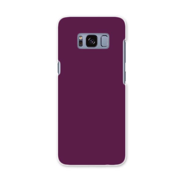 SC-02J Galaxy S8 ギャラクシー エス エイト sc02j docomo ドコモ スマホ カバー ケース スマホケース スマホカバー PC ハードケース シンプル　無地　紫 その他 008991