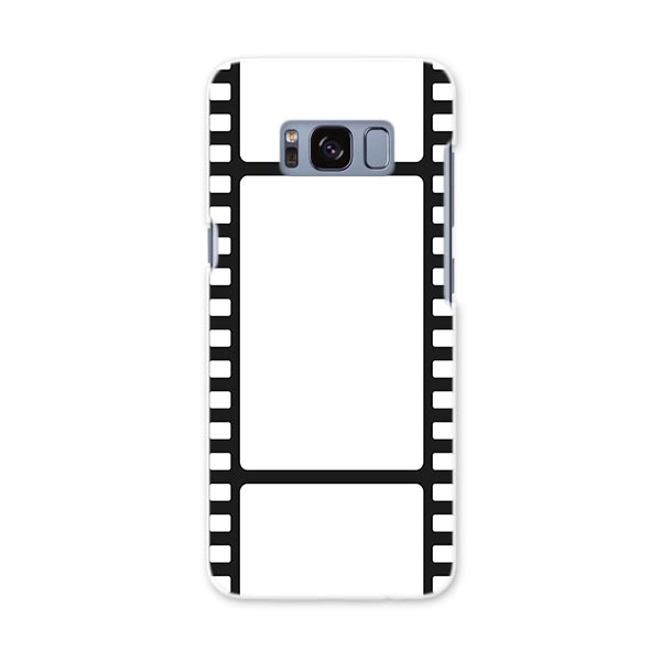 SC-02J Galaxy S8 ギャラクシー エス エイト sc02j docomo ドコモ スマホ カバー ケース スマホケース スマホカバー PC ハードケース 映画 フィルム 白 黒 009519