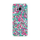 SC-02J Galaxy S8 ギャラクシー エス エイト sc02j docomo ドコモ スマホ カバー ケース スマホケース スマホカバー PC ハードケース 派手 ピンク 緑 011164(2)
