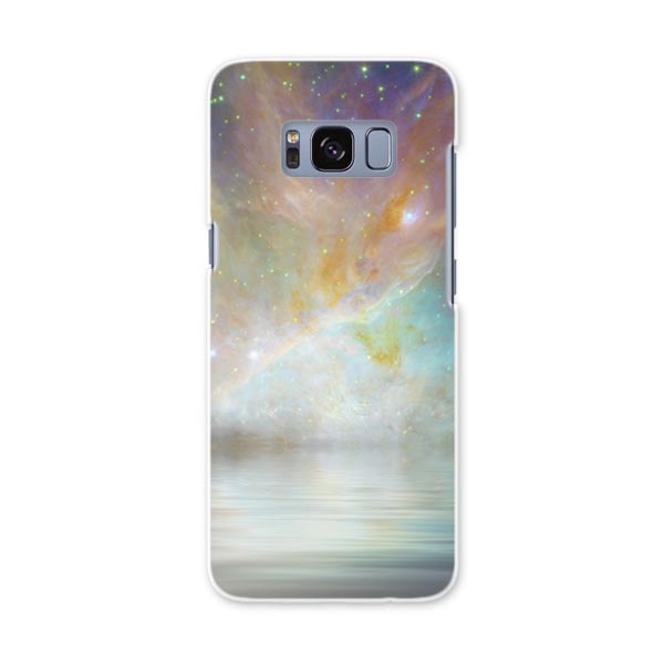 SC-02J Galaxy S8 ギャラクシー エス エイト sc02j docomo ドコモ スマホ カバー ケース スマホケース スマホカバー PC ハードケース 空　オーロラ　景色 012290