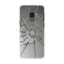 SC-02K Galaxy S9 ギャラクシー エスナイン docomo sc02k ドコモ スマホ カバー ケース スマホケース スマホカバー PC ハードケース 000362 クモの巣 グラデーション(2)