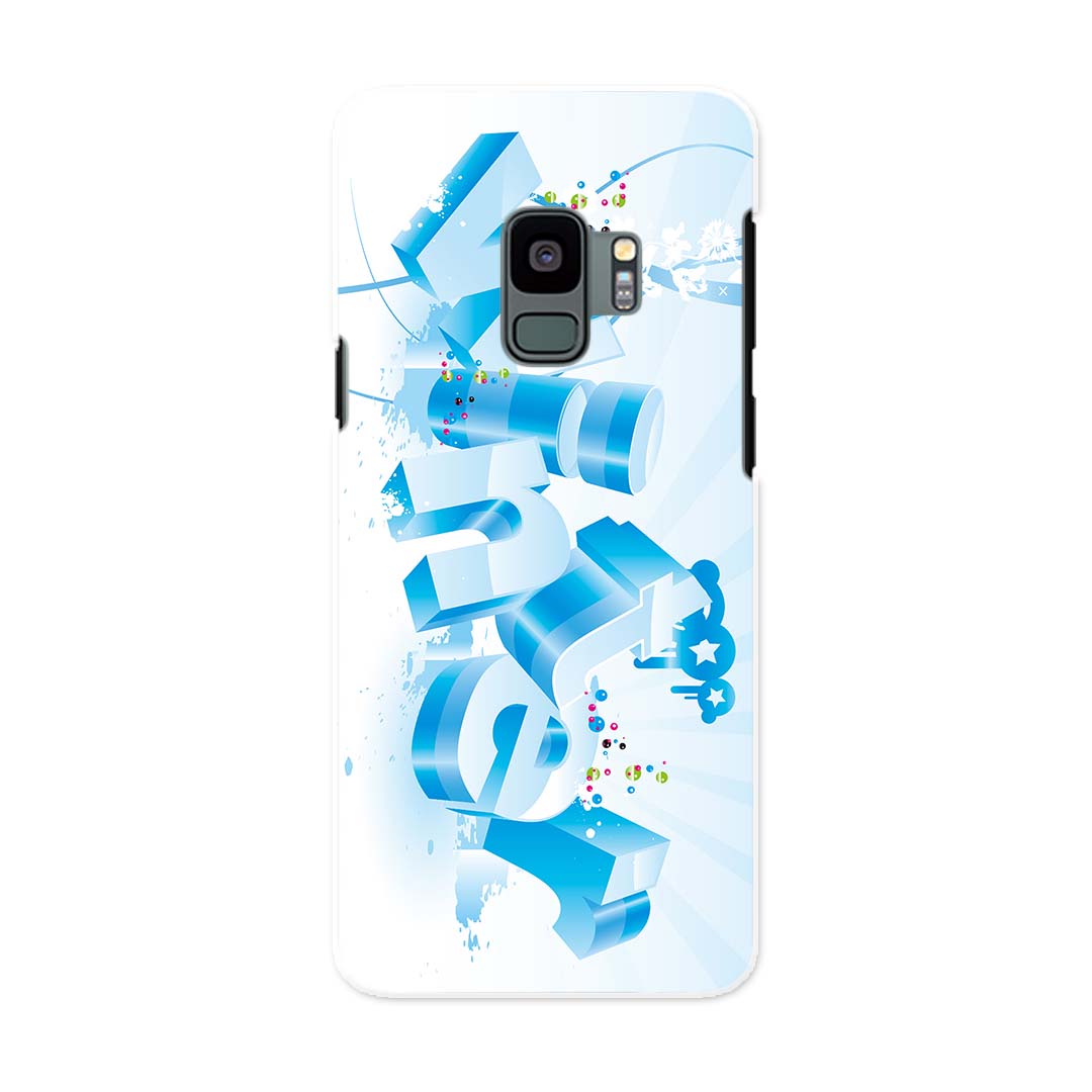 SCV38 Galaxy S9 ギャラクシー エスナイン au エーユー スマホ カバー ケース スマホケース スマホカバー PC ハードケース 001472 雪　冬