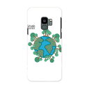 SCV38 Galaxy S9 ギャラクシー エスナイン au エーユー スマホ カバー ケース スマホケース スマホカバー PC ハードケース 015626 地球..