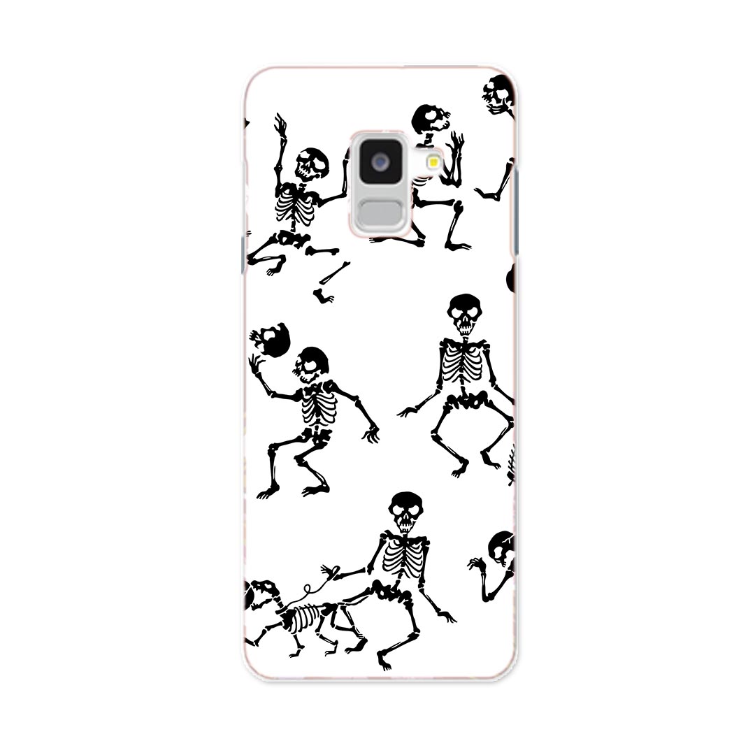 SC-02L Galaxy Feel2 ギャラクシー フィールツー docomo ドコモ sc02l スマホ カバー ケース スマホケース スマホカバー PC ハードケース 006496 骸骨　ドクロ　イラスト