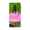 SCV39 Galaxy S9+ ギャラクシー エスナインプラス au エーユー スマホ カバー ケース スマホケース スマホカバー PC ハードケース 002586 花 ピンク 写真(2)