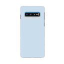 SC-03L Galaxy S10 ギャラクシー エステン docomo ドコモ sc03l スマホ カバー ケース スマホケース スマホカバー PC ハードケース 009004 シンプル 無地 青(2)