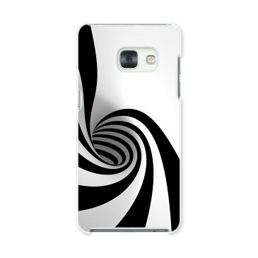 SC-04J Galaxy Feel ギャラクシー フィール sc04j docomo ドコモ スマホ カバー 全機種対応 あり ケース スマホケース スマホカバー PC ハードケース 渦巻き モノクロ 錯覚 その他 000303